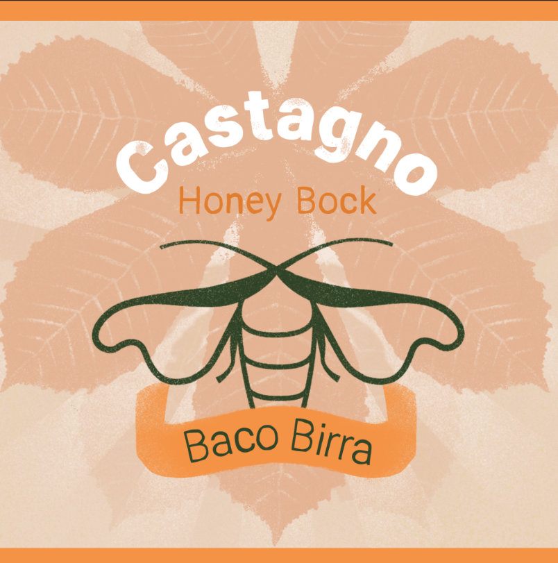 Etichetta birra &ldquo;Castagno&rdquo;